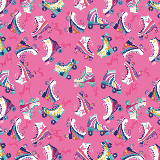 100% Cotton Lets Roll - Skates