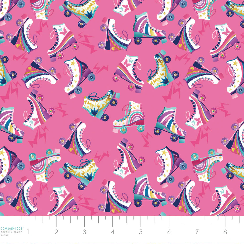 100% Cotton Lets Roll - Skates