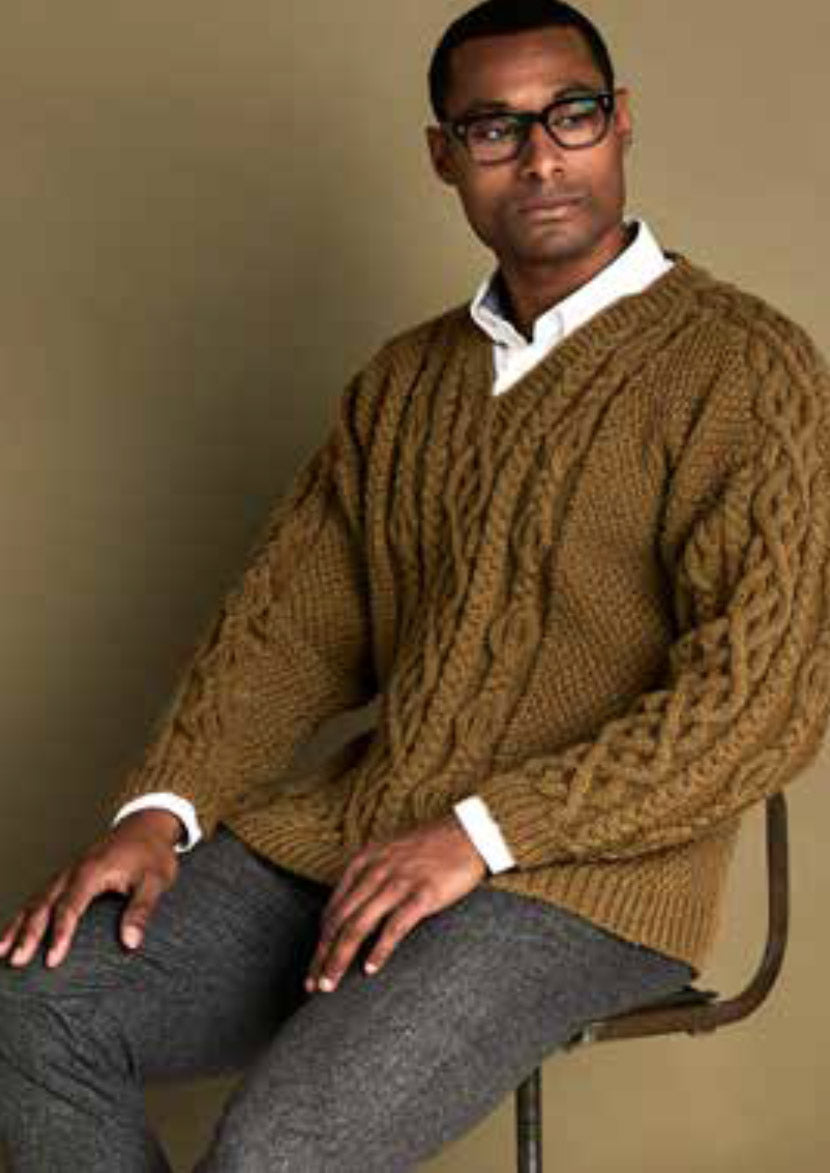 Wendy 6167 Knitting Pattern Aran