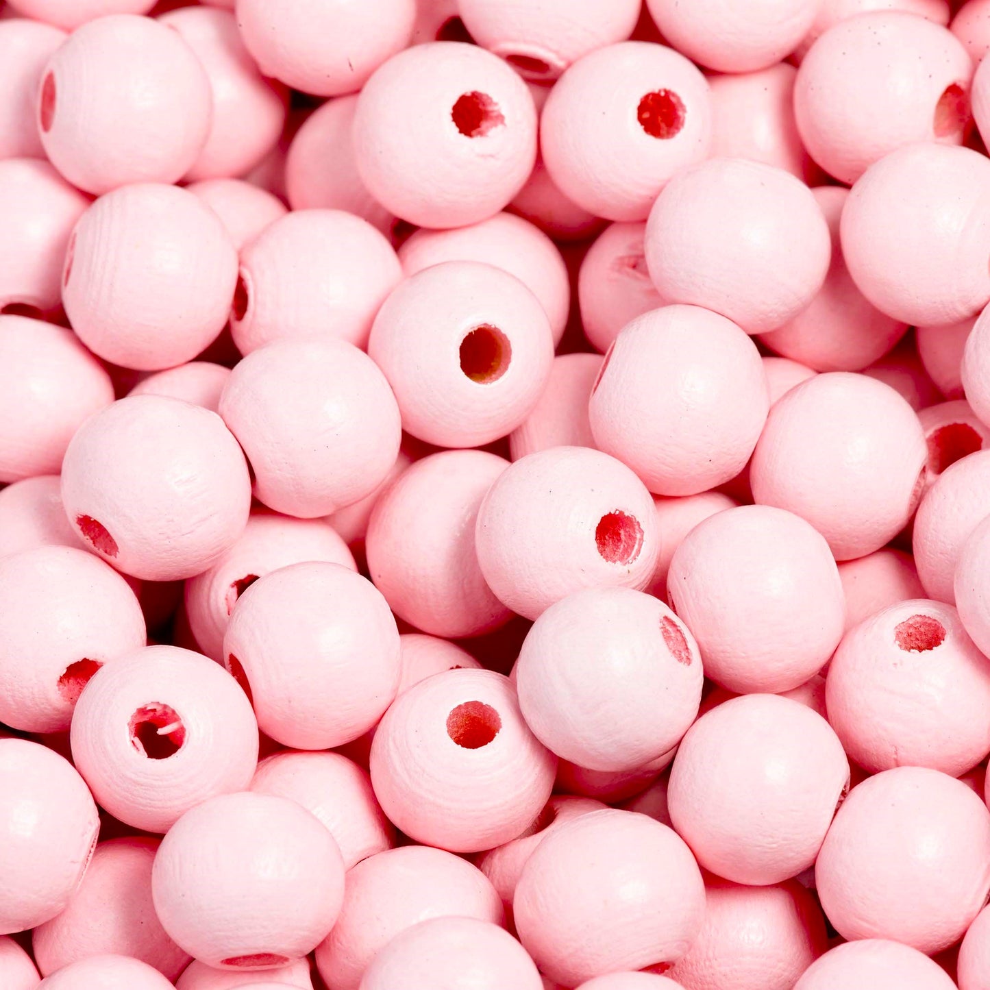 Wooden Beads Pink 14mm