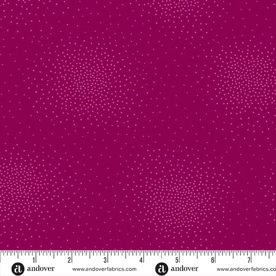 100% Cotton Spritz - Fuchsia By Andover For Makower