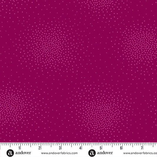 100% Cotton Spritz - Fuchsia By Andover For Makower