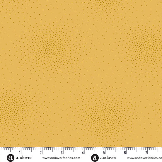 100% Cotton Spritz - Canary By Andover For Makower