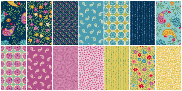 Whimsy by Kim Schaefer- Fat Quarter Bundle 24 pieces