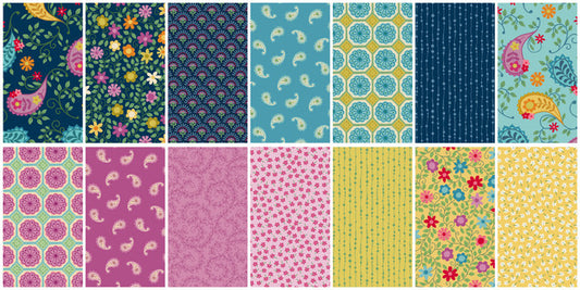 Whimsy by Kim Schaefer- Fat Quarter Bundle 24 pieces