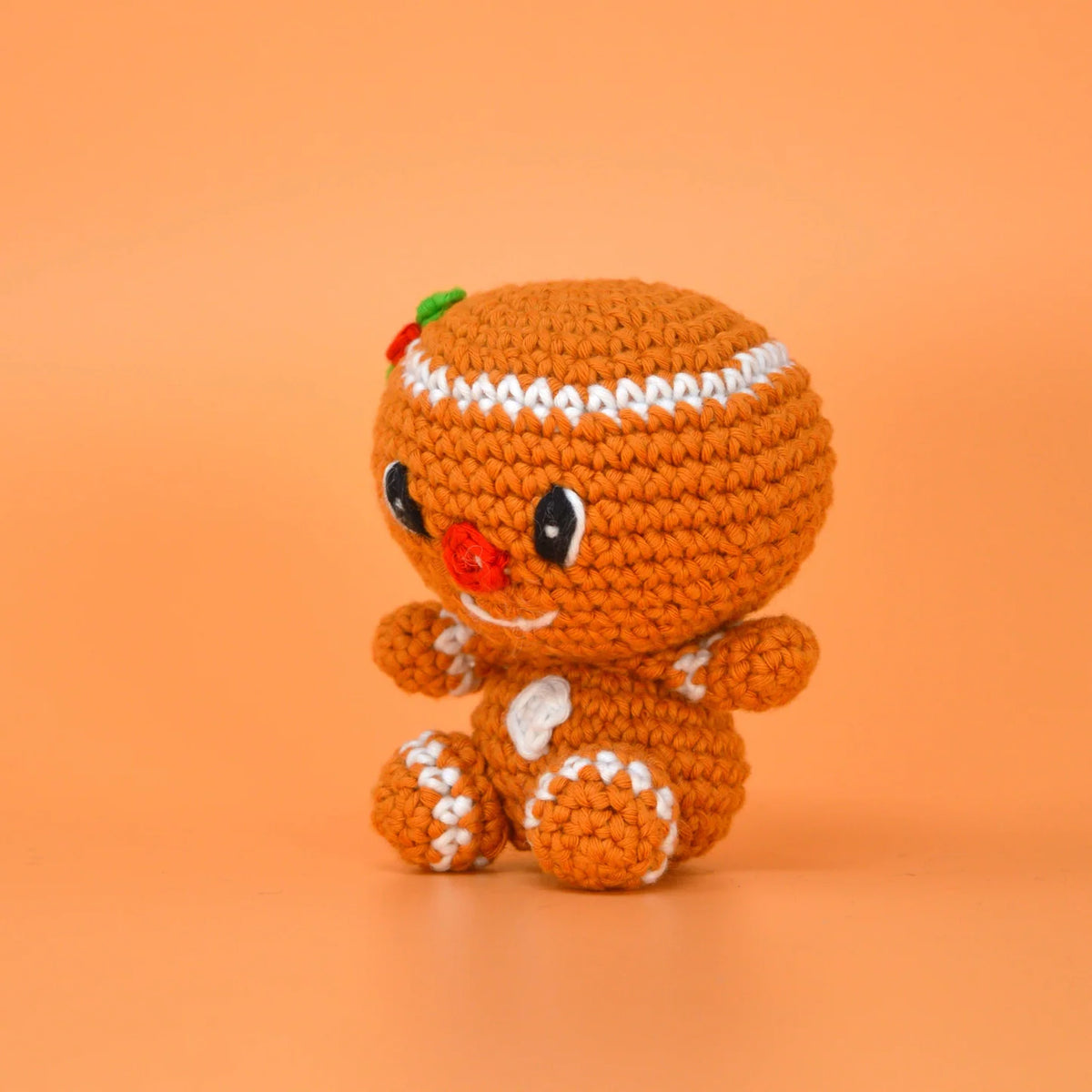The Knitty Critters Festive Friends Gingerbread Man