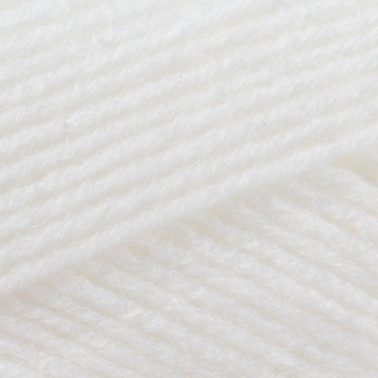 Patons Baby Smiles  Fairy tale  Fab  4 Ply - White - 01001