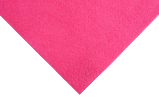 Trimits Acrylic Felt Roll 1m x 45cm Hot Pink