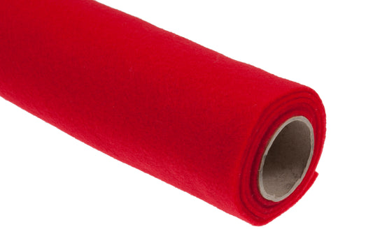 Trimits Acrylic Felt Roll 1m x 45cm Red