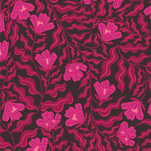 100% Cotton Cupid's Garden - Love Struck