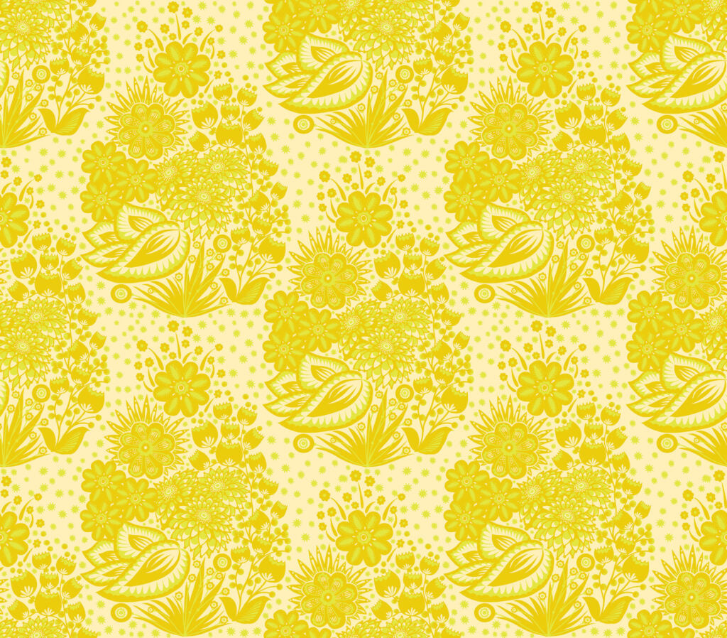 100% Cotton Overdressed - Yellow