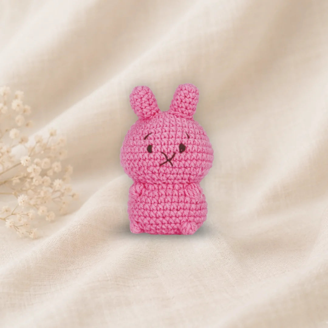 The Knitty Critters Betty Bunny Pouch Pals