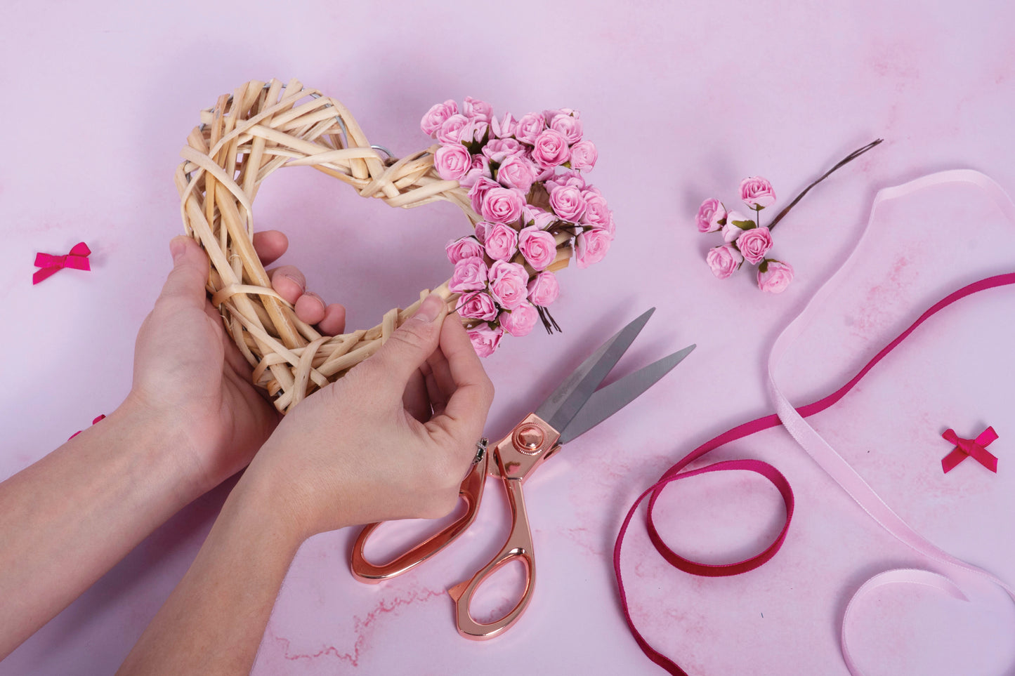 Willow  Heart Wreath Frame 20cm