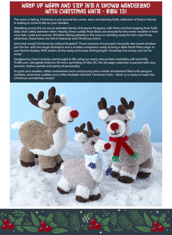 King Cole Christmas Knits Book 13