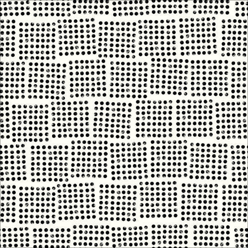 100% Cotton Domino - Black