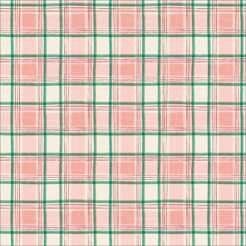 100% Cotton Cozy Plaid from Warm & Cozy by MK Surface