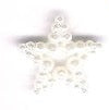 Star Shape 12mm Pearl