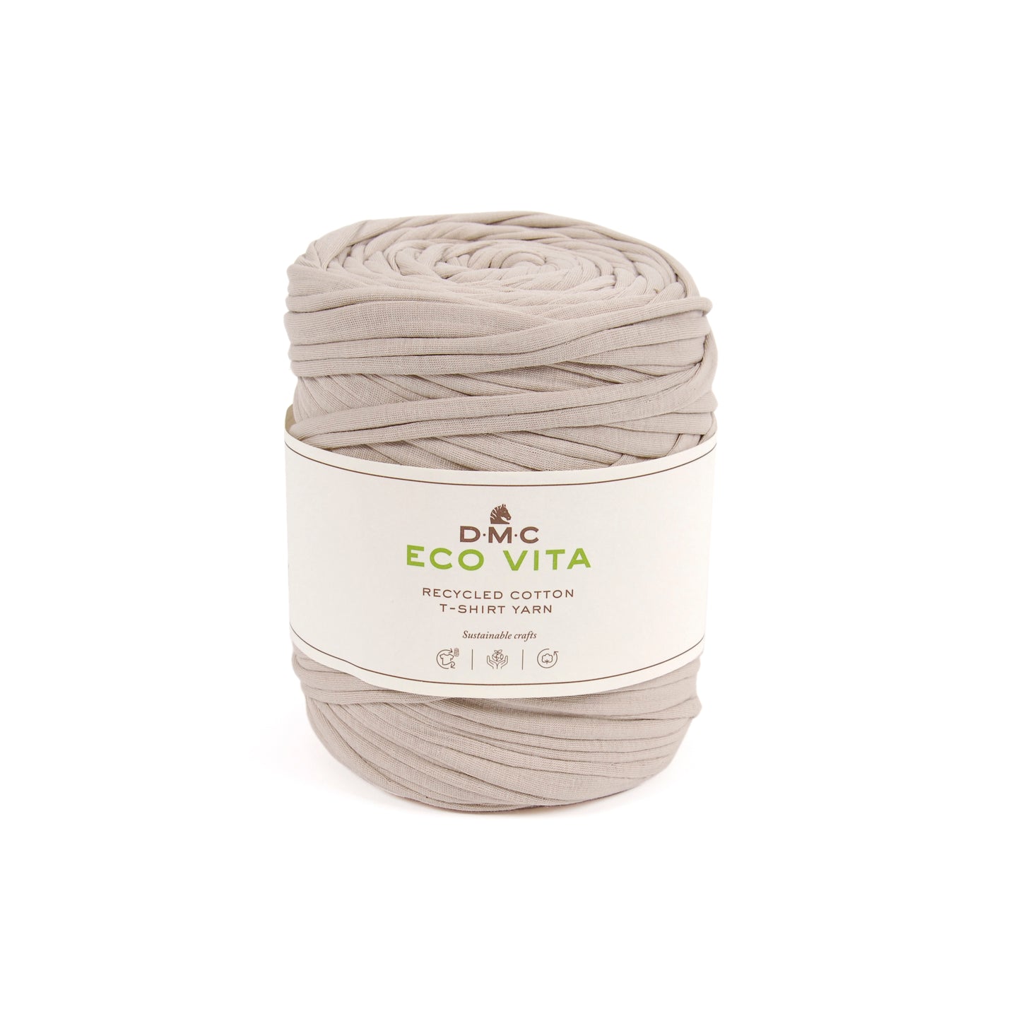 DMC Eco Vita T-Shirt Yarn - Beige