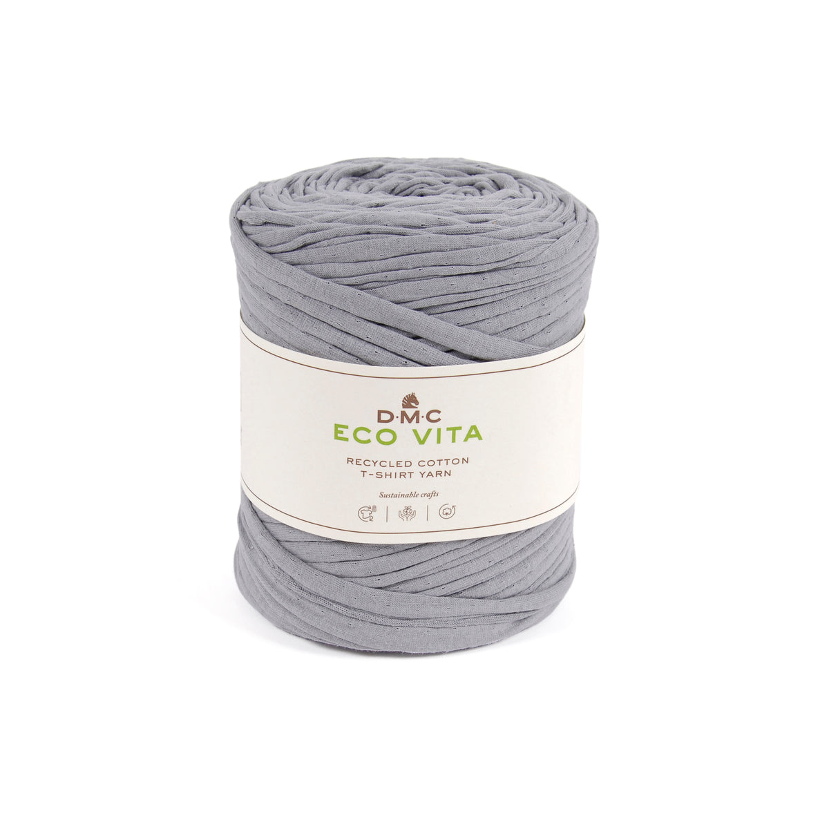 DMC Eco Vita T-Shirt Yarn - Grey