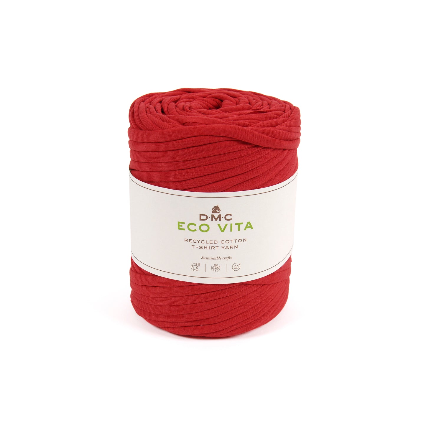 DMC Eco Vita T-Shirt Yarn - Red