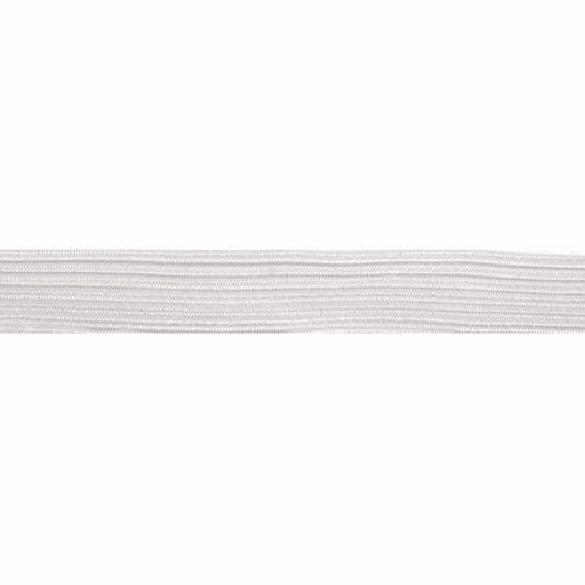 White Elastic- Various Widths