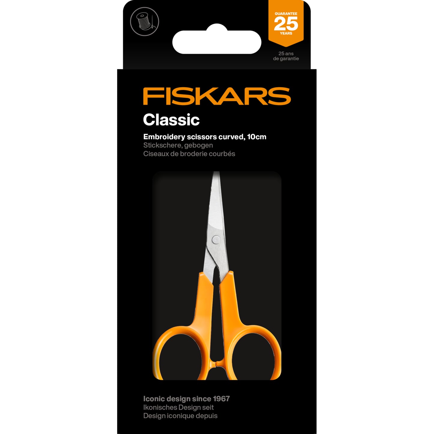 Scissors  Fiskars Embroidery Scissors Curved 10cm