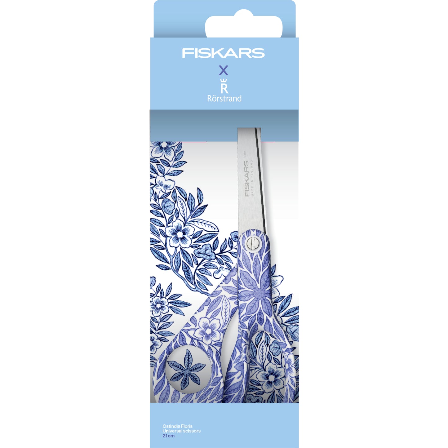 Scissors  Fiskars Universal Ostindia Floris 21cm