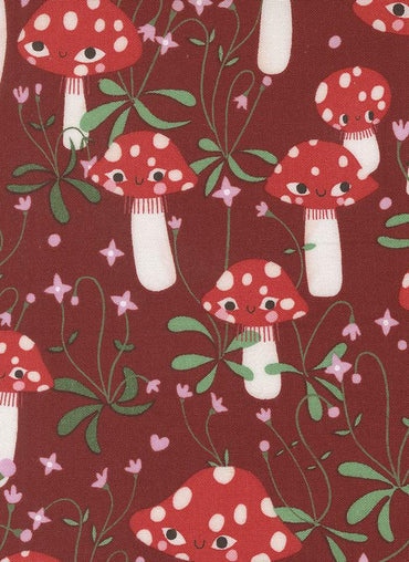 100% Cotton Funny Valentine - Rose By Lizzy House