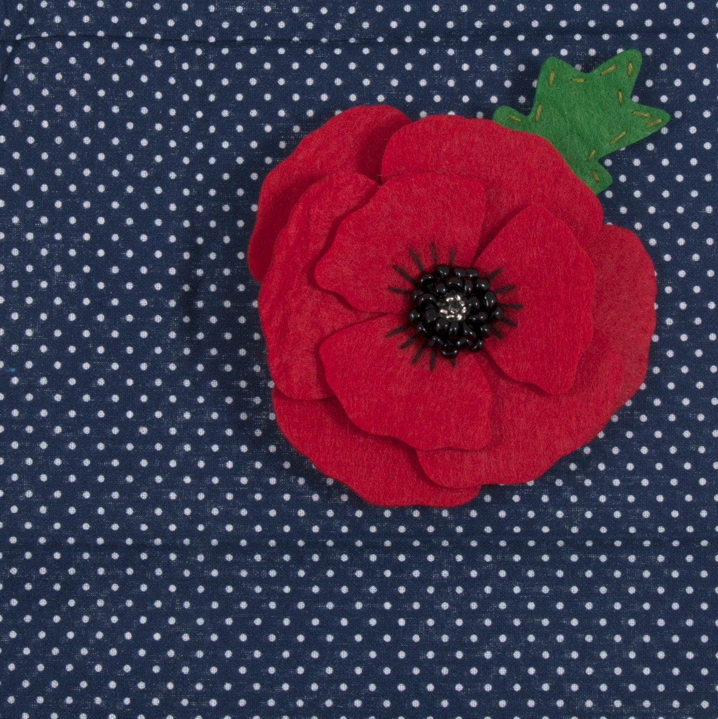 Felt Brooch Kit - Poppy