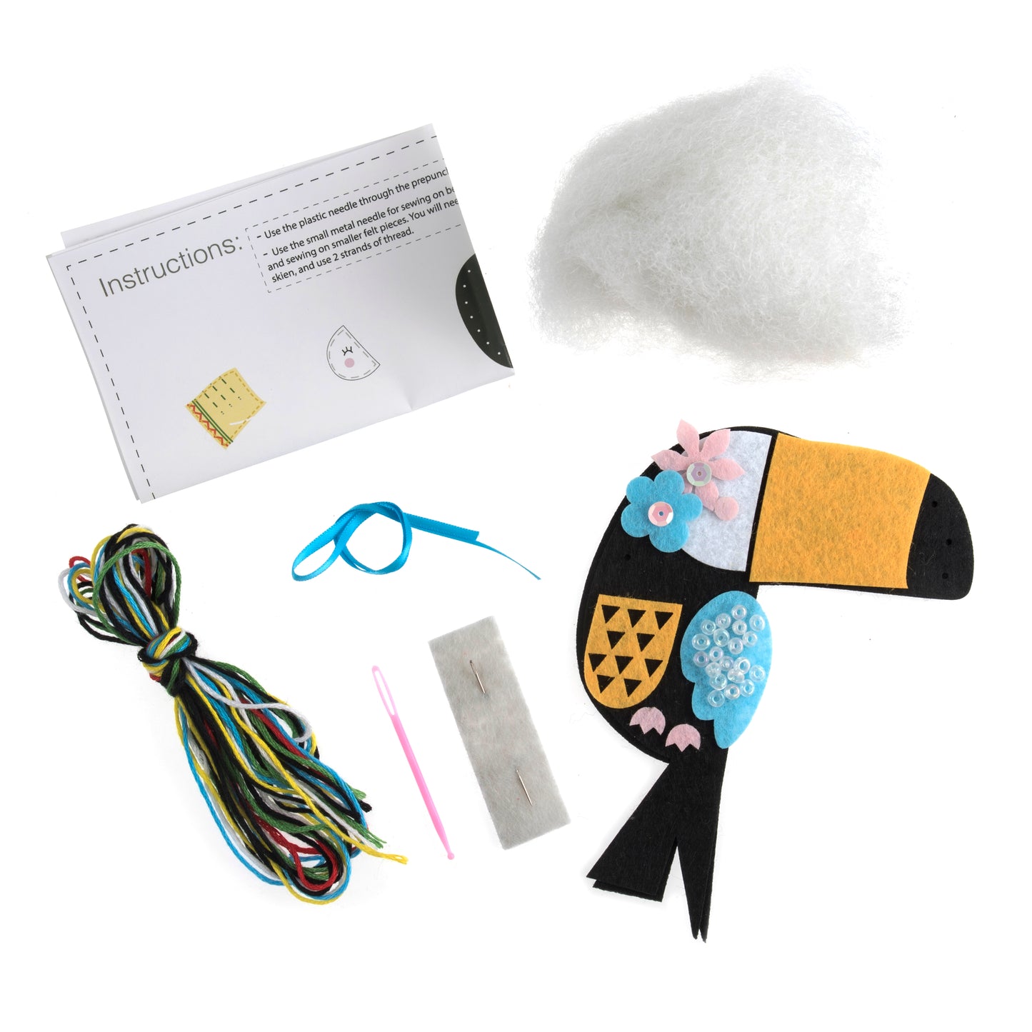 Trimits Make Your Own Felt Toucan