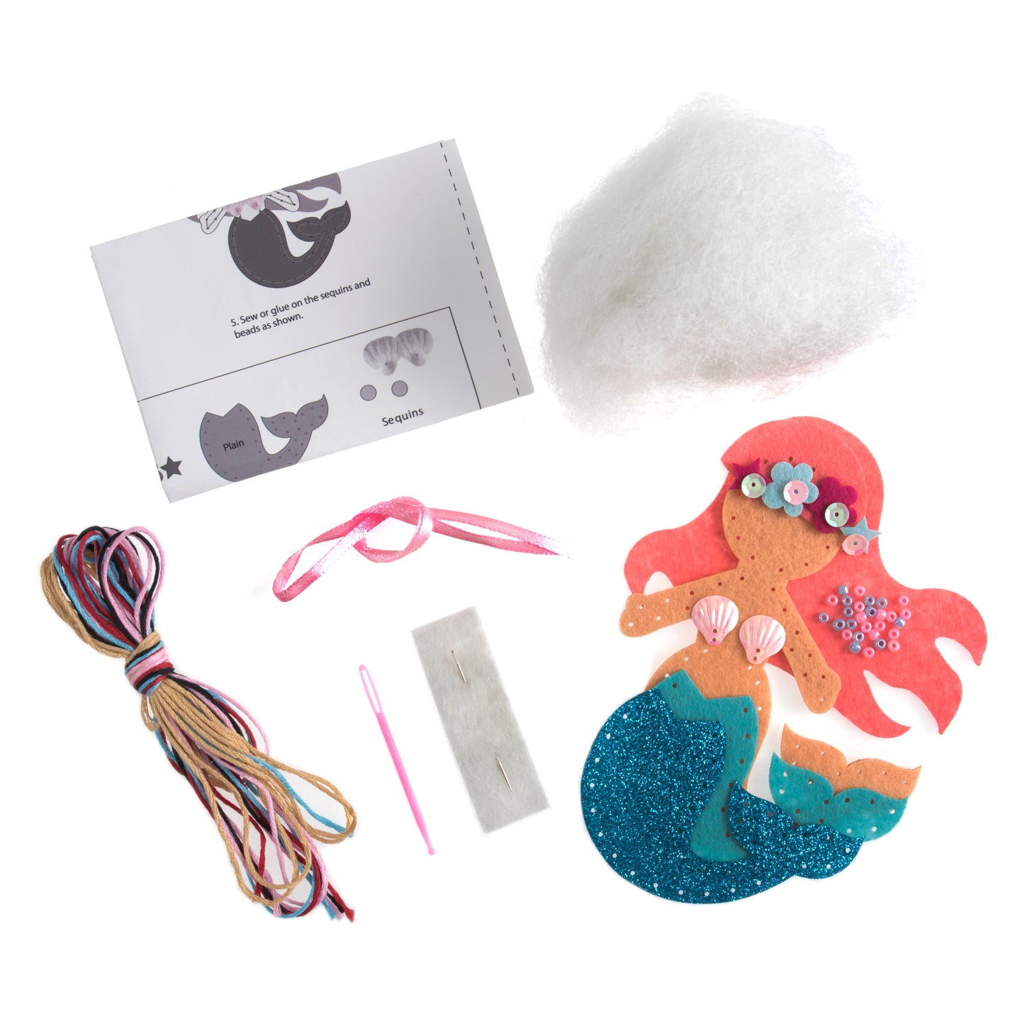 Trimits Make Your Own Felt Mermaid