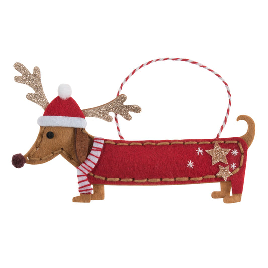 Trimits Make Your Own Felt Dachshund