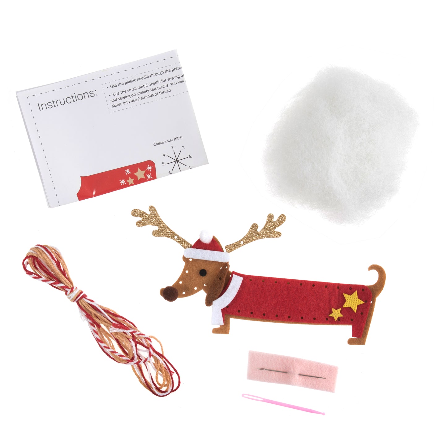 Trimits Make Your Own Felt Dachshund
