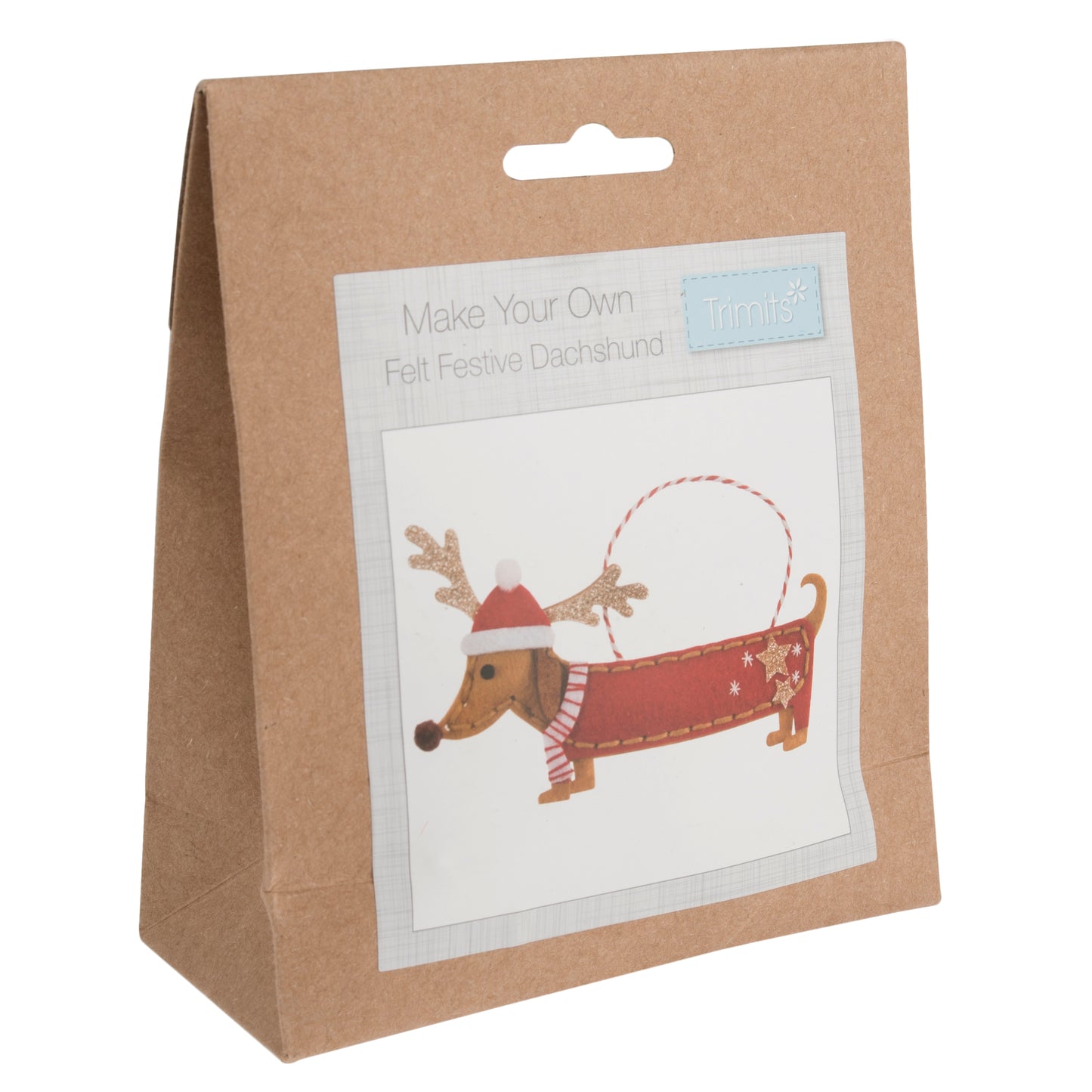 Trimits Make Your Own Felt Dachshund