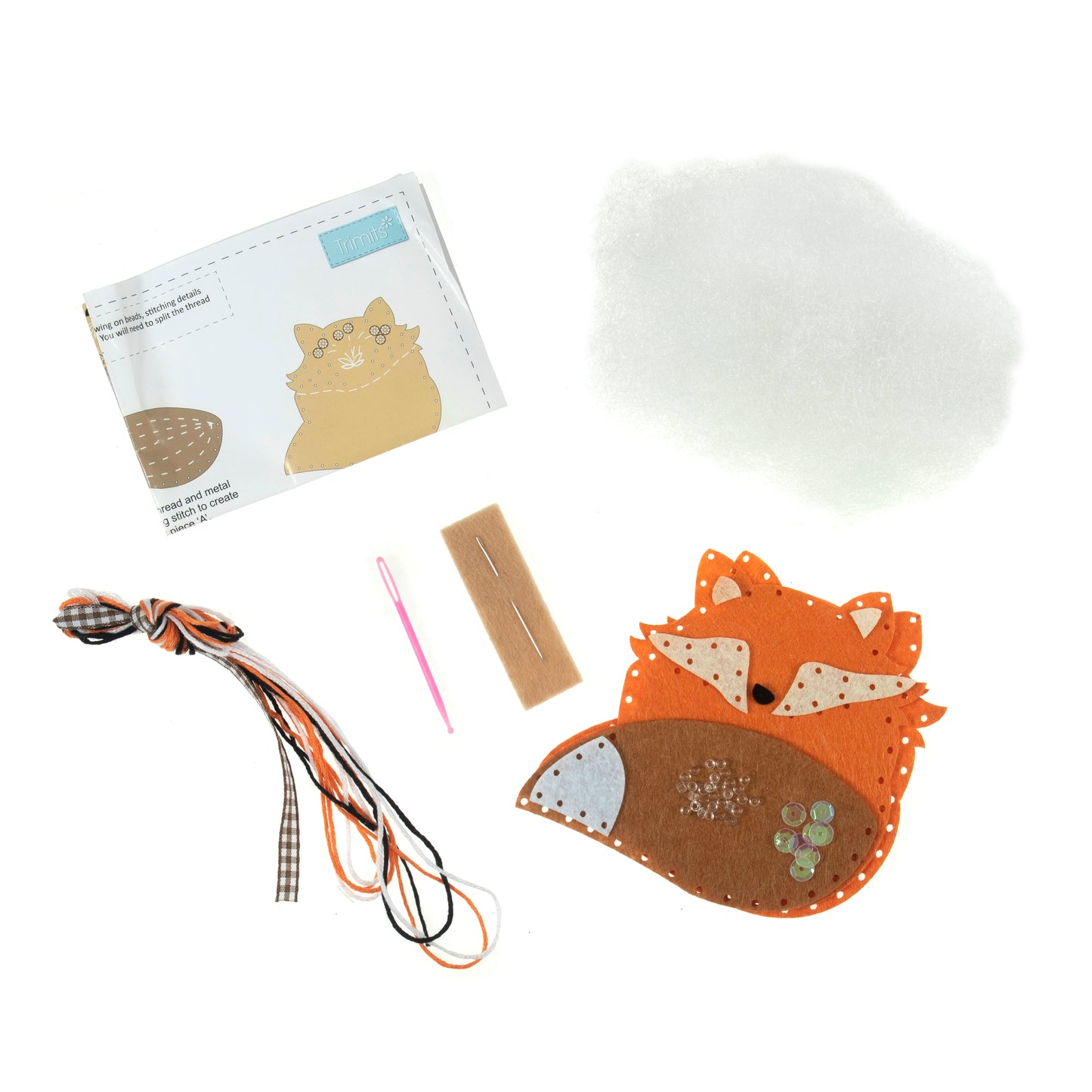 Trimits Make Your Own Felt Fox