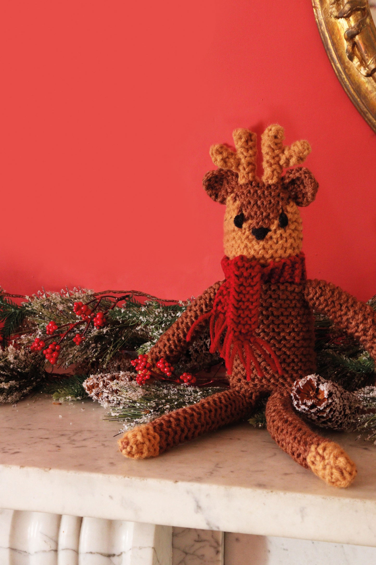 Trimmits Make your own -  Reindeer Knitting Kit
