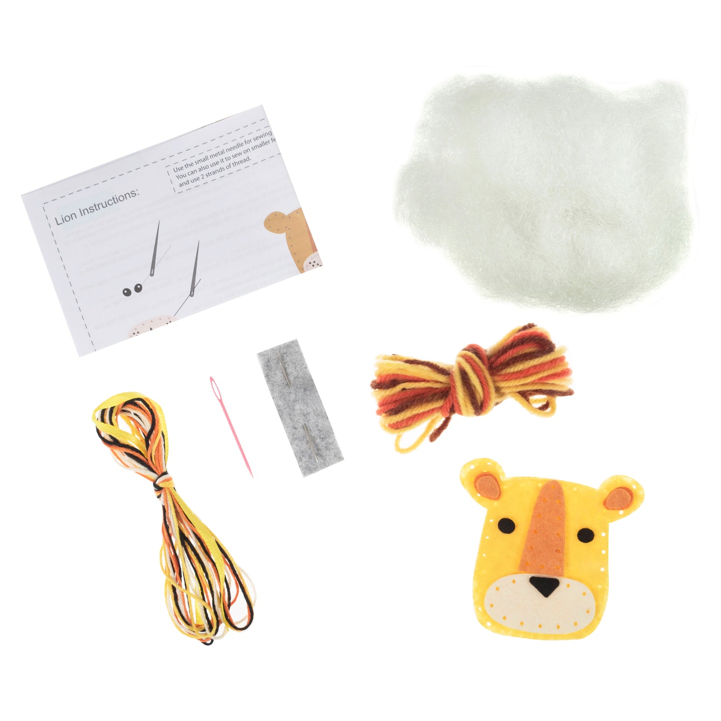 Trimits Make Your Own Felt Lion