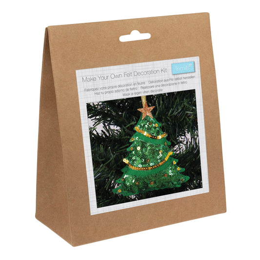Felt Decoration Kit - Sequin tree
