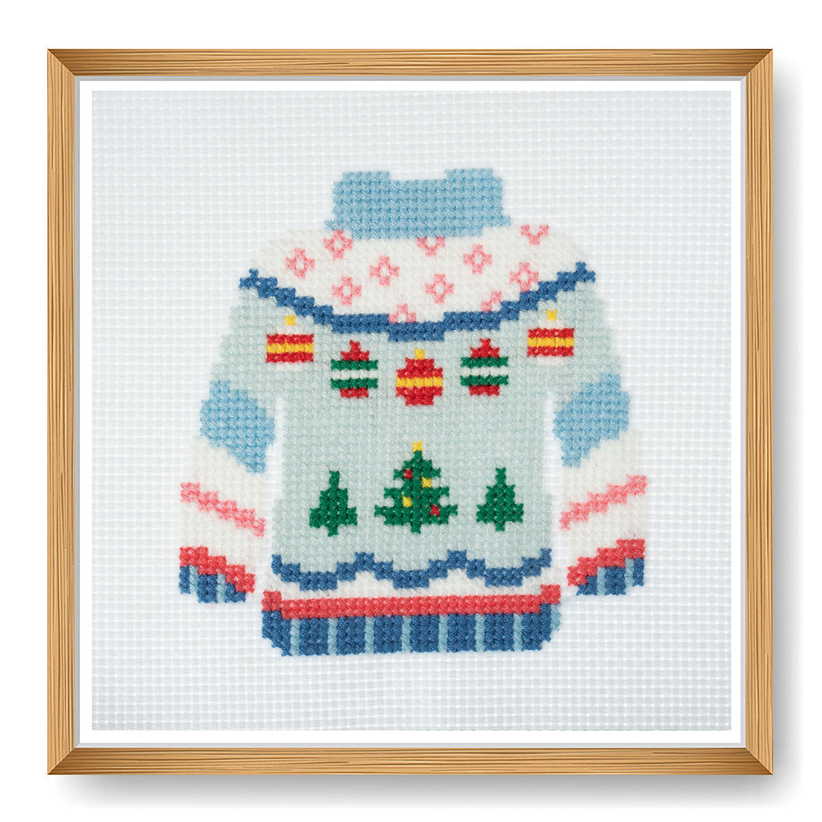 Trimmits Make your own -  Counted Cross Stitch Kit: Mini: Christmas: Christmas Jumper