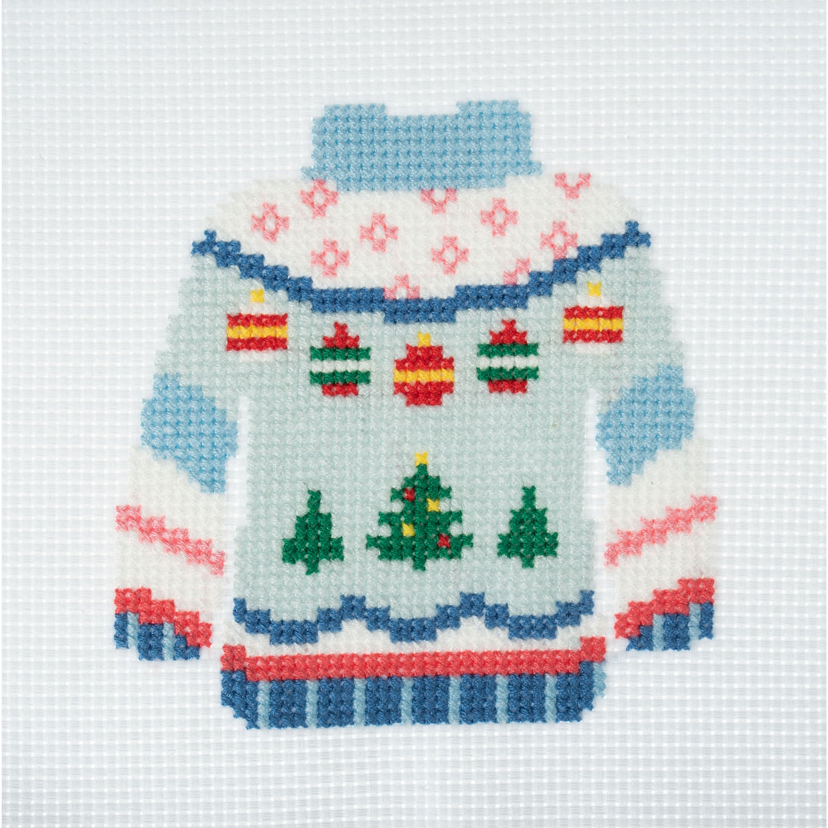 Trimmits Make your own -  Counted Cross Stitch Kit: Mini: Christmas: Christmas Jumper