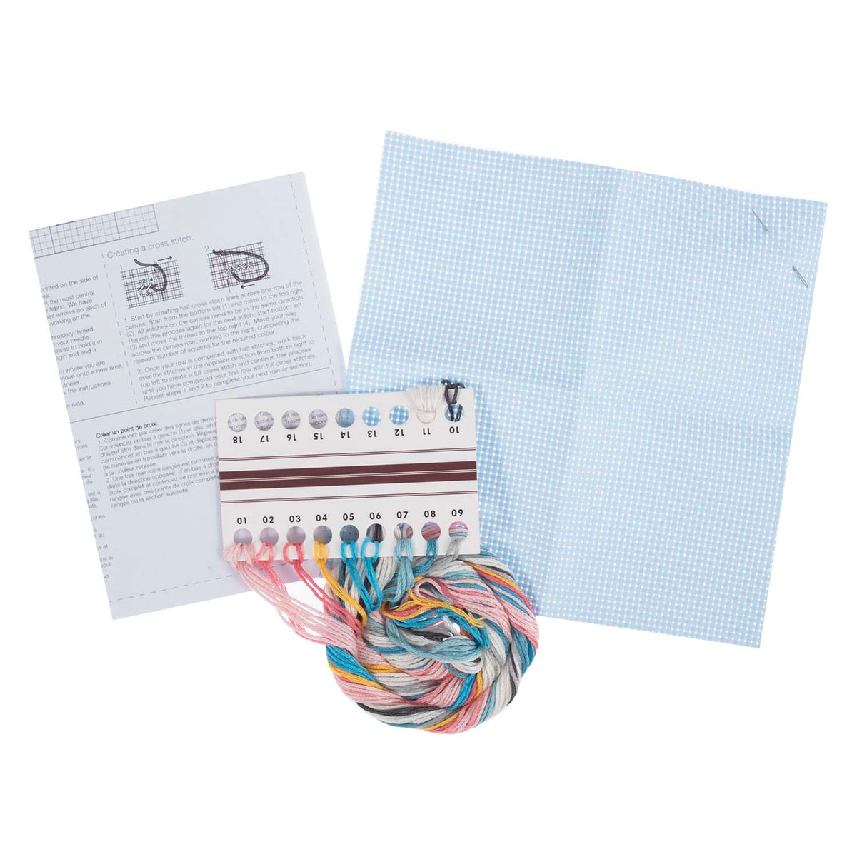 Trimmits Make your own -  Counted Cross Stitch Kit: Mini: Christmas:  Polar Bear