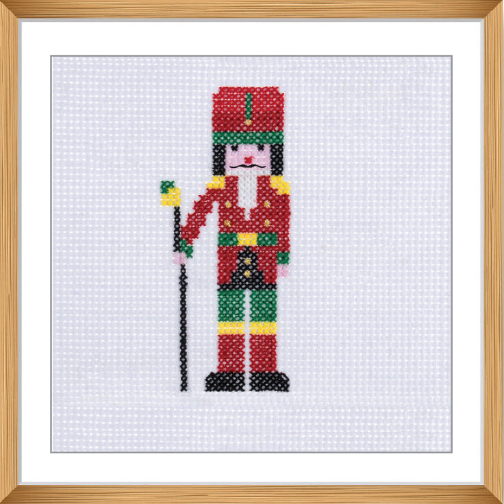 Trimmits Make your own -  Counted Cross Stitch Kit: Mini: Christmas: Nutcracker