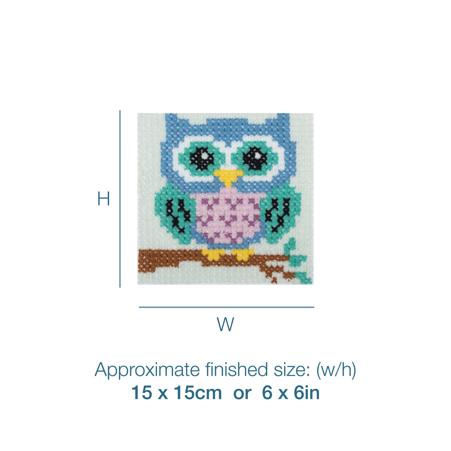Trimmits Make your own -  Counted Cross Owl