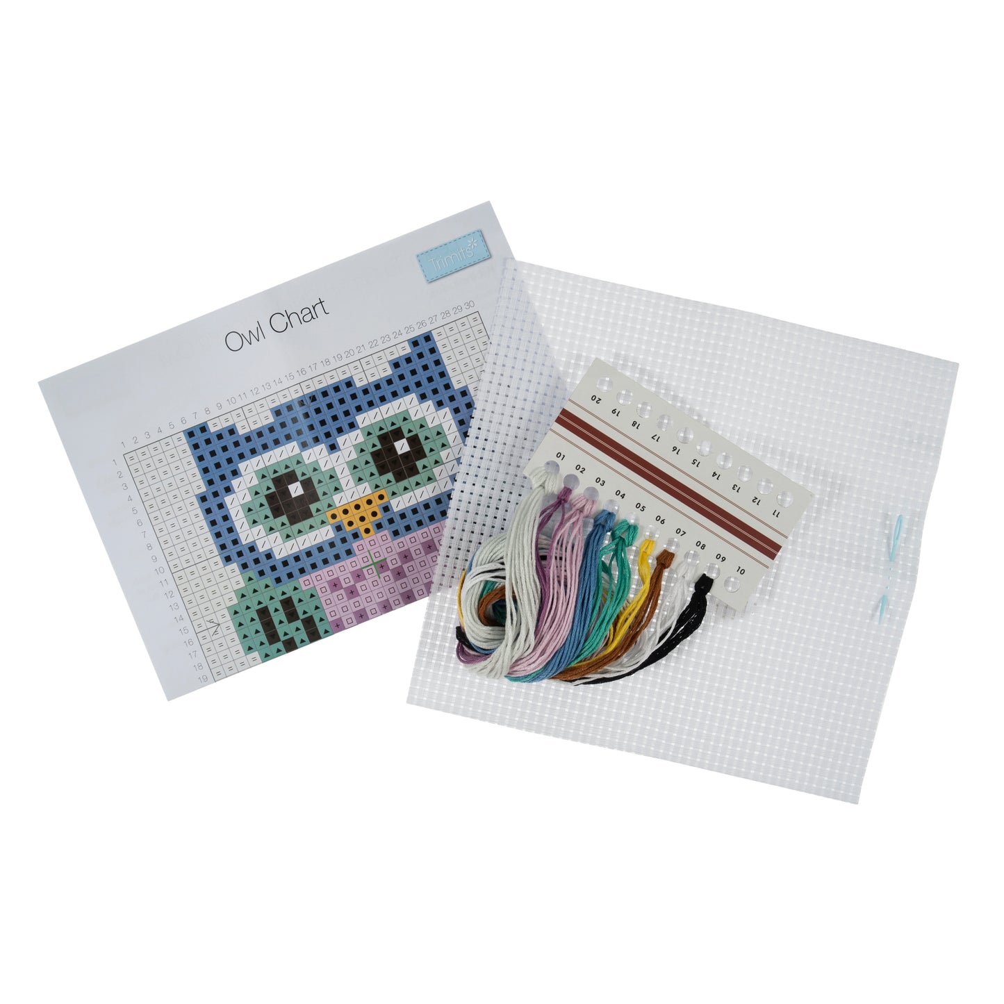 Trimmits Make your own -  Counted Cross Owl