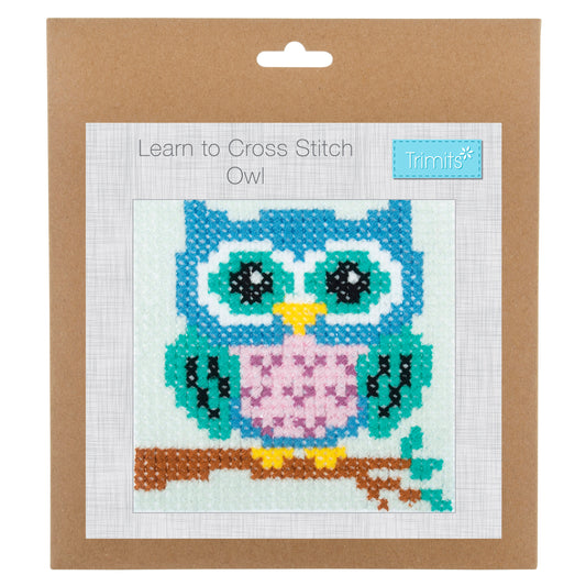 Trimmits Make your own -  Counted Cross Owl