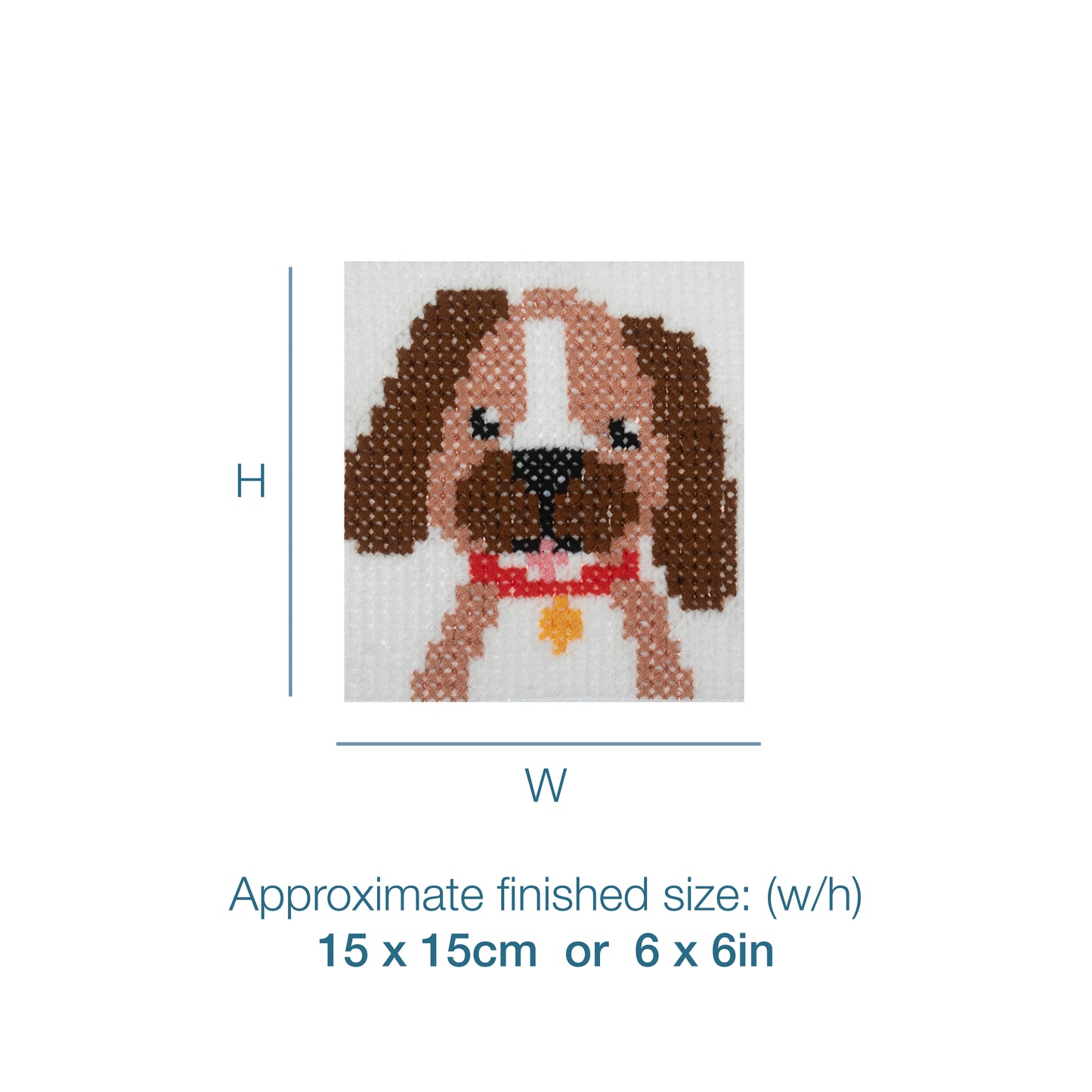 Trimmits Make your own -  Counted Cross Stitch Dog