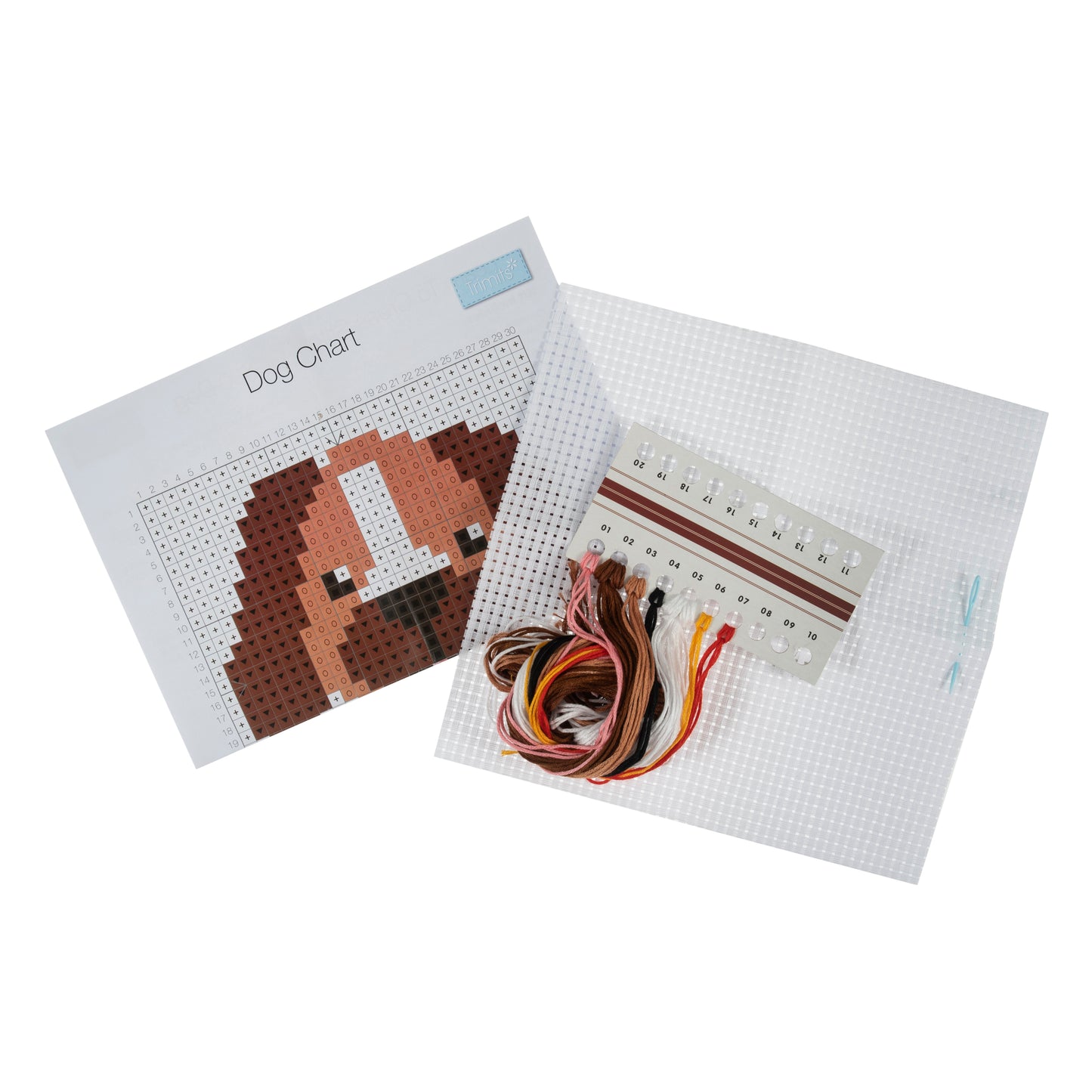 Trimmits Make your own -  Counted Cross Stitch Dog