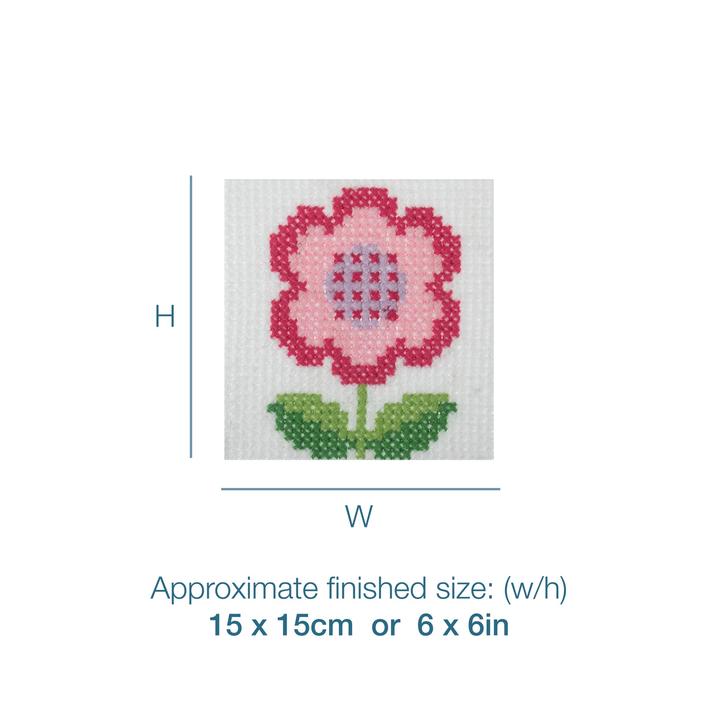 Trimmits Make your own -  Counted Cross Flower