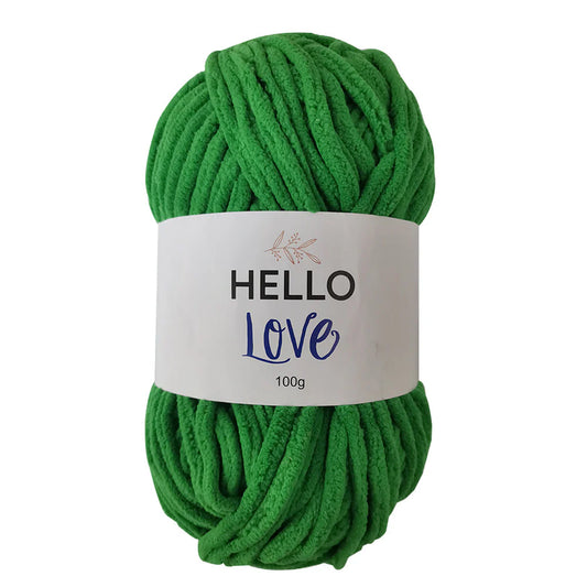 Hello Love Yarn - Green - Super Chunky