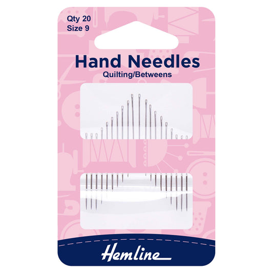 Hemline hand needles Quilting/betweens